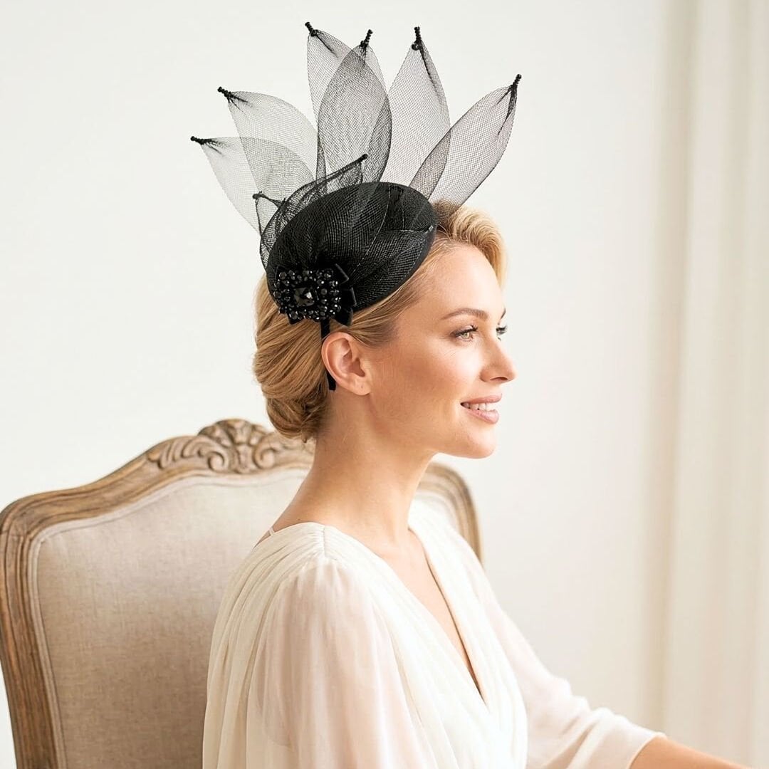 Hazel Siyah Renk Vualet 20 cm