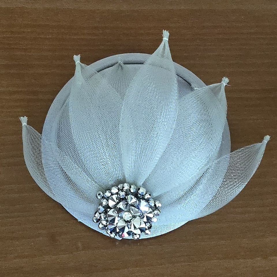 Hazel Gri Renk Saç Aksesuarı 20 cm