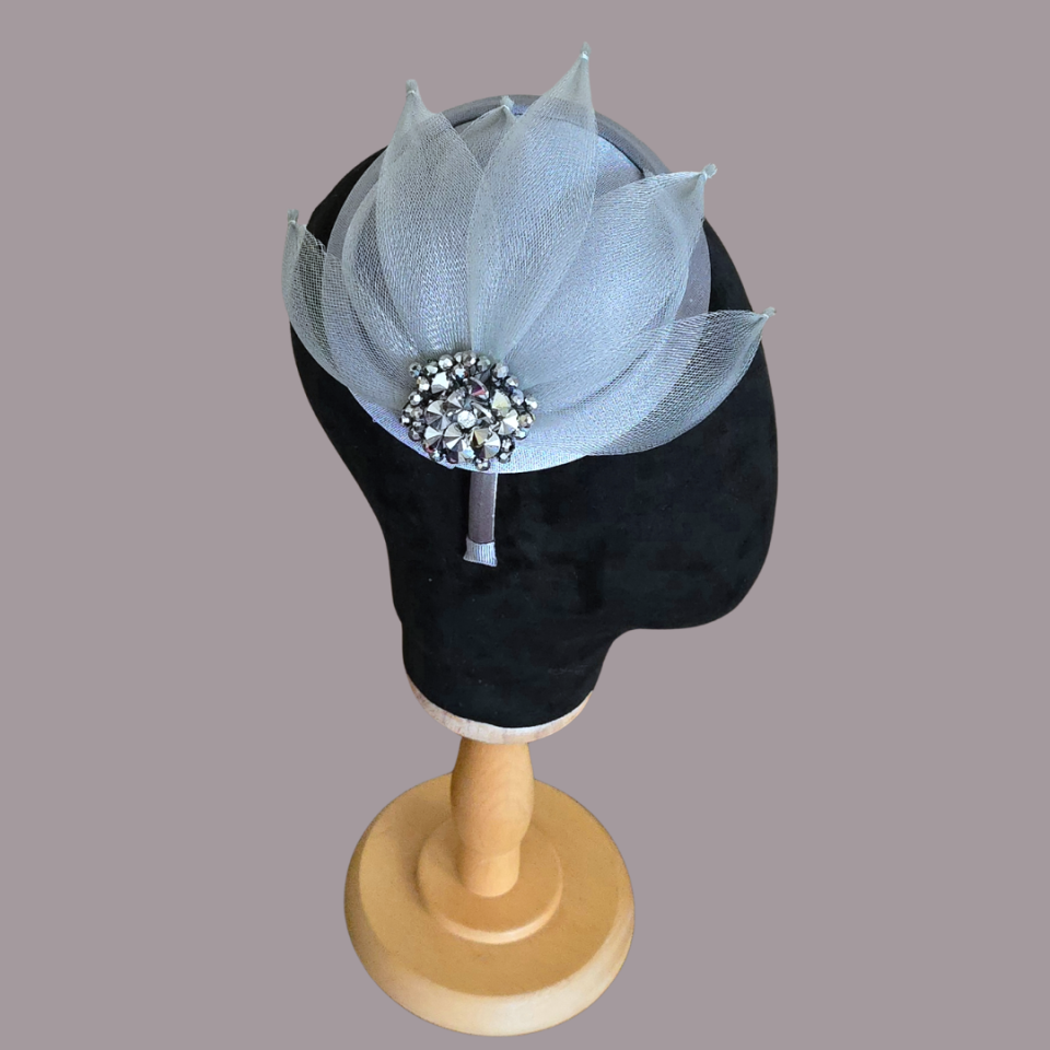 Hazel Gri Renk Saç Aksesuarı 20 cm