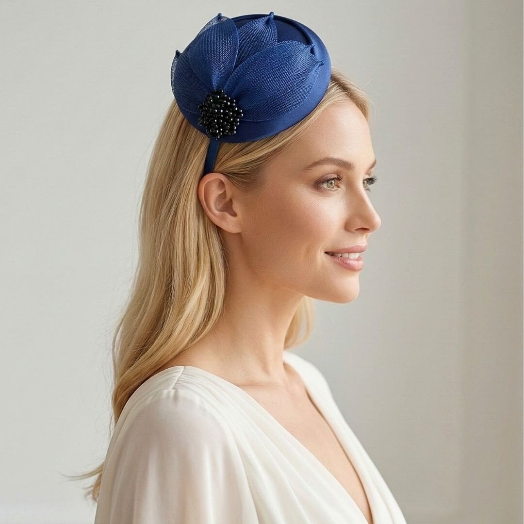 Hazel Lacivert Renk Saç Aksesuarı 20 cm