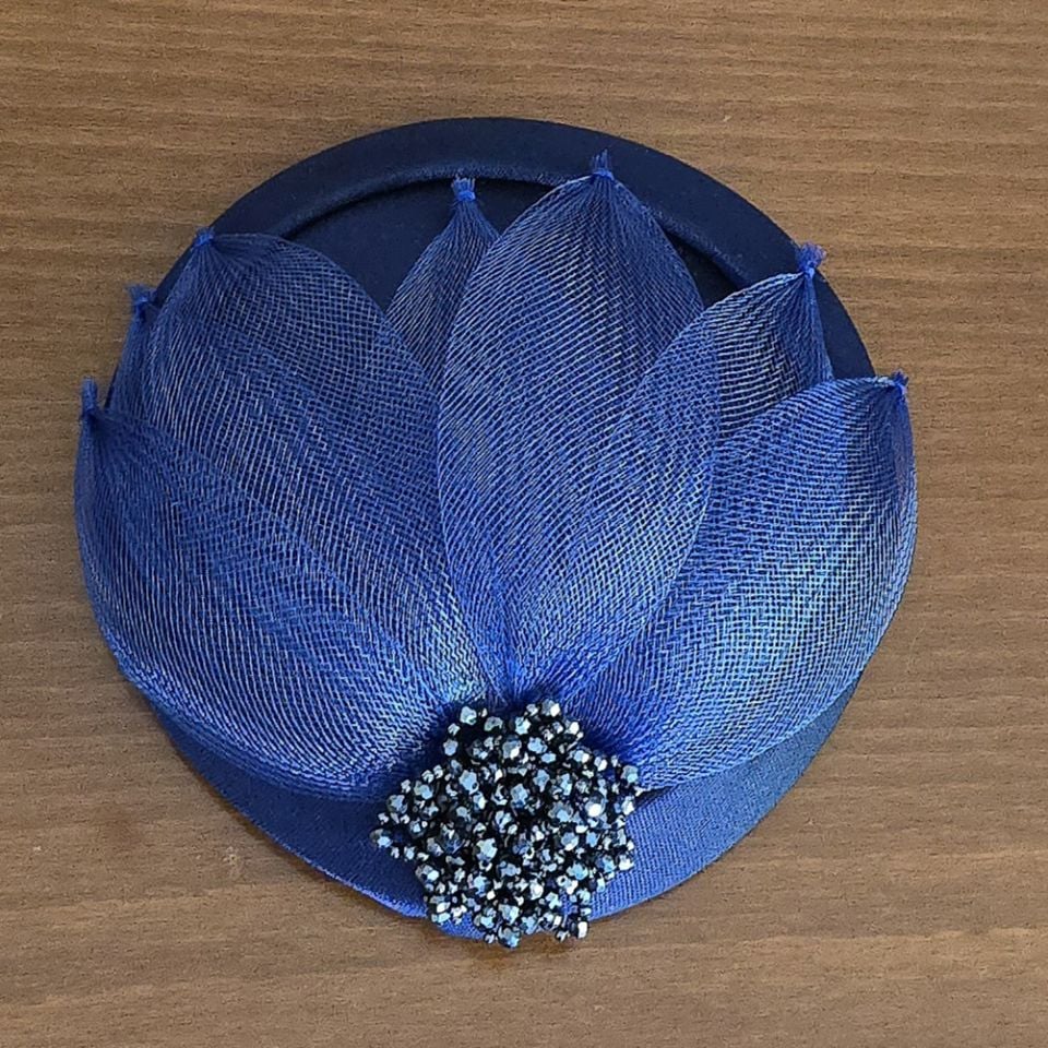 Hazel Lacivert Renk Saç Aksesuarı 20 cm