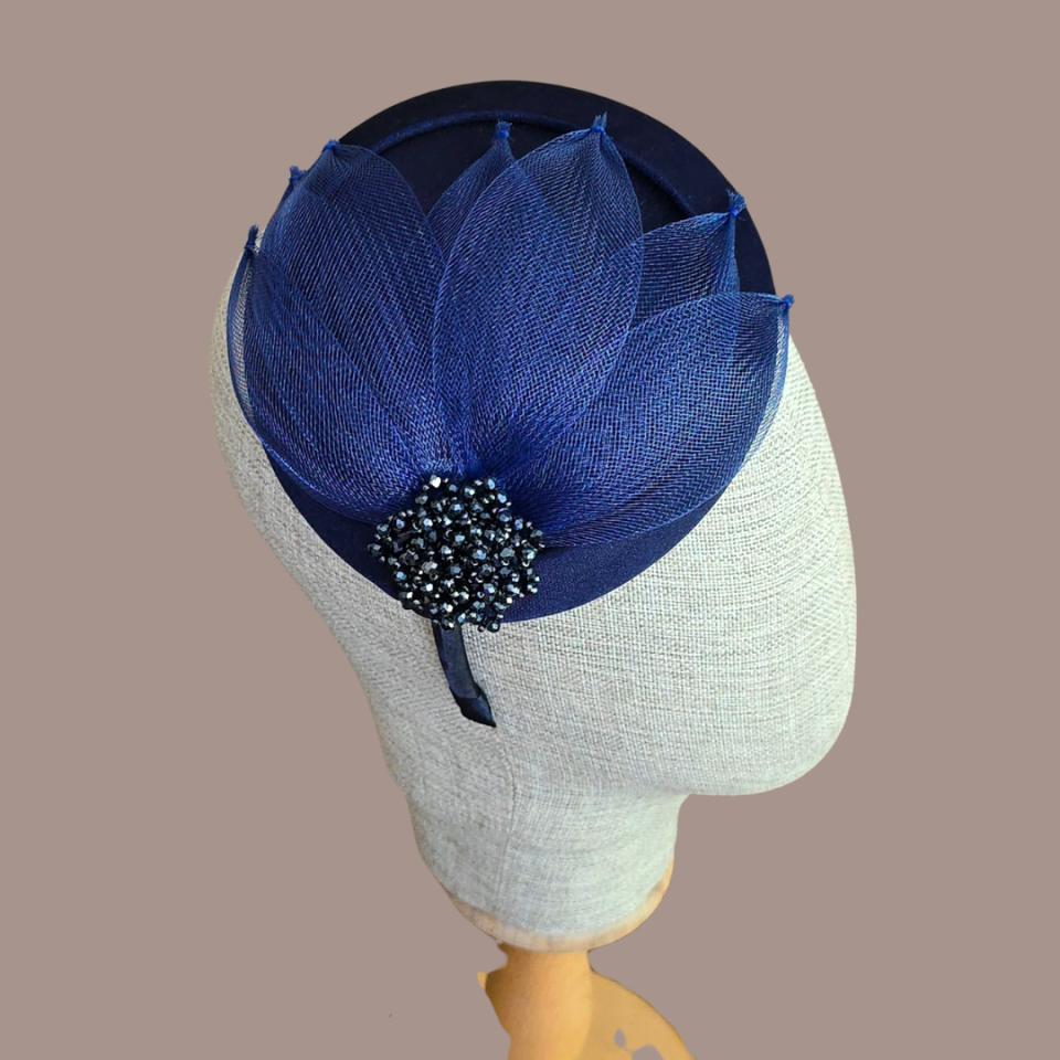 Hazel Lacivert Renk Saç Aksesuarı 20 cm