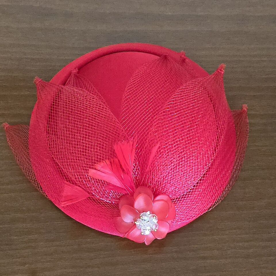 Hazel Kırmızı Renk Saç Aksesuarı 20 cm