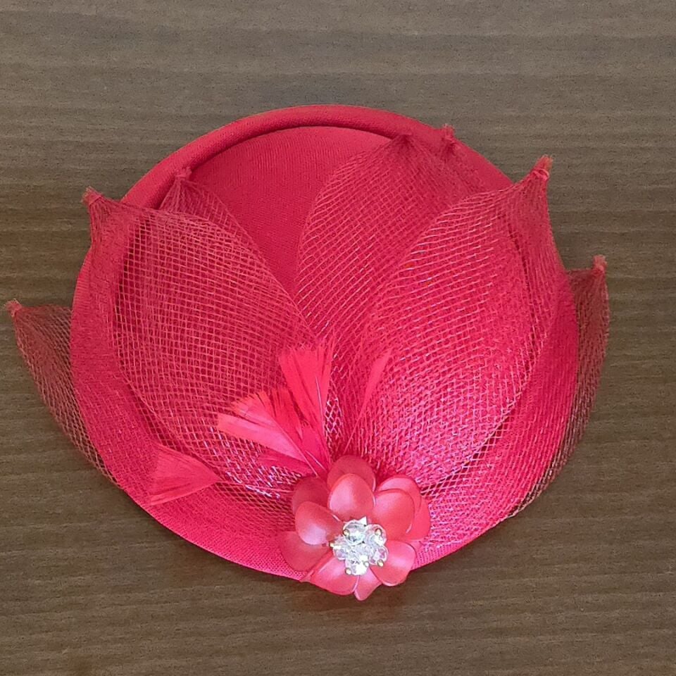 Hazel Kırmızı Renk Saç Aksesuarı 20 cm