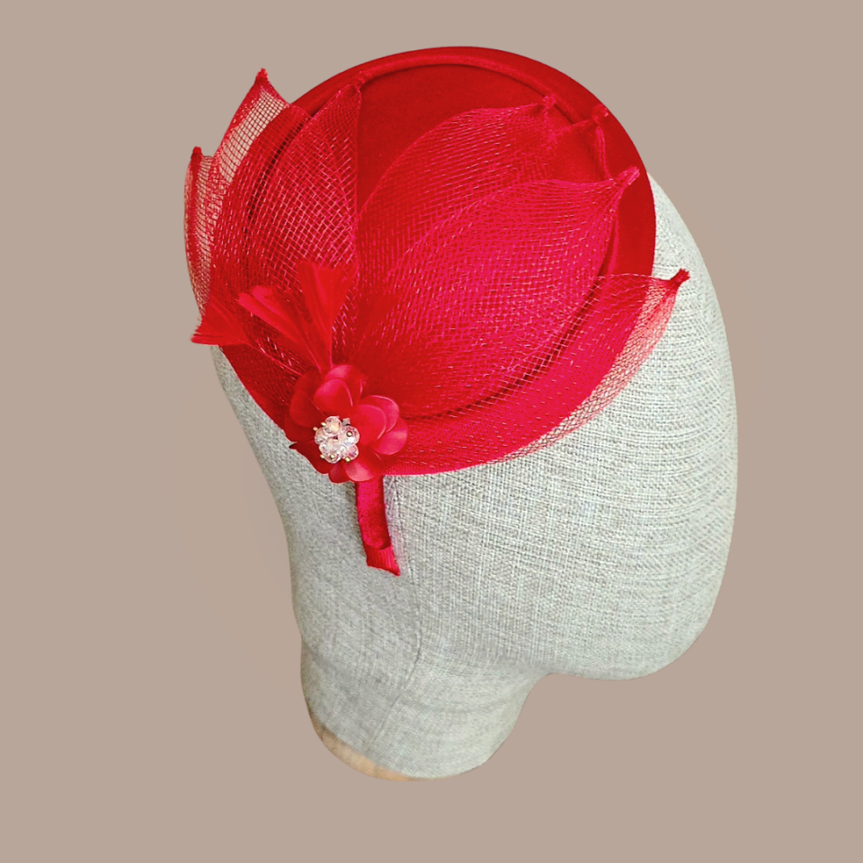 Hazel Kırmızı Renk Saç Aksesuarı 20 cm