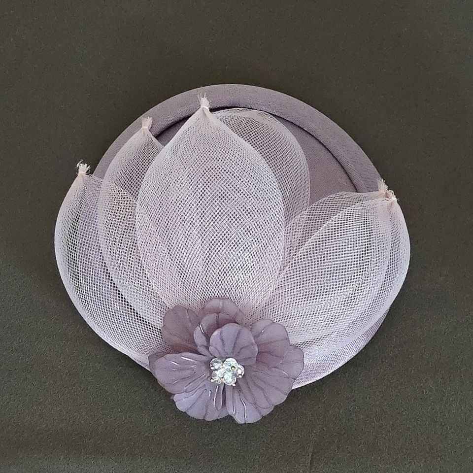 Hazel Lila Pudra Renk Saç Aksesuarı 20 cm