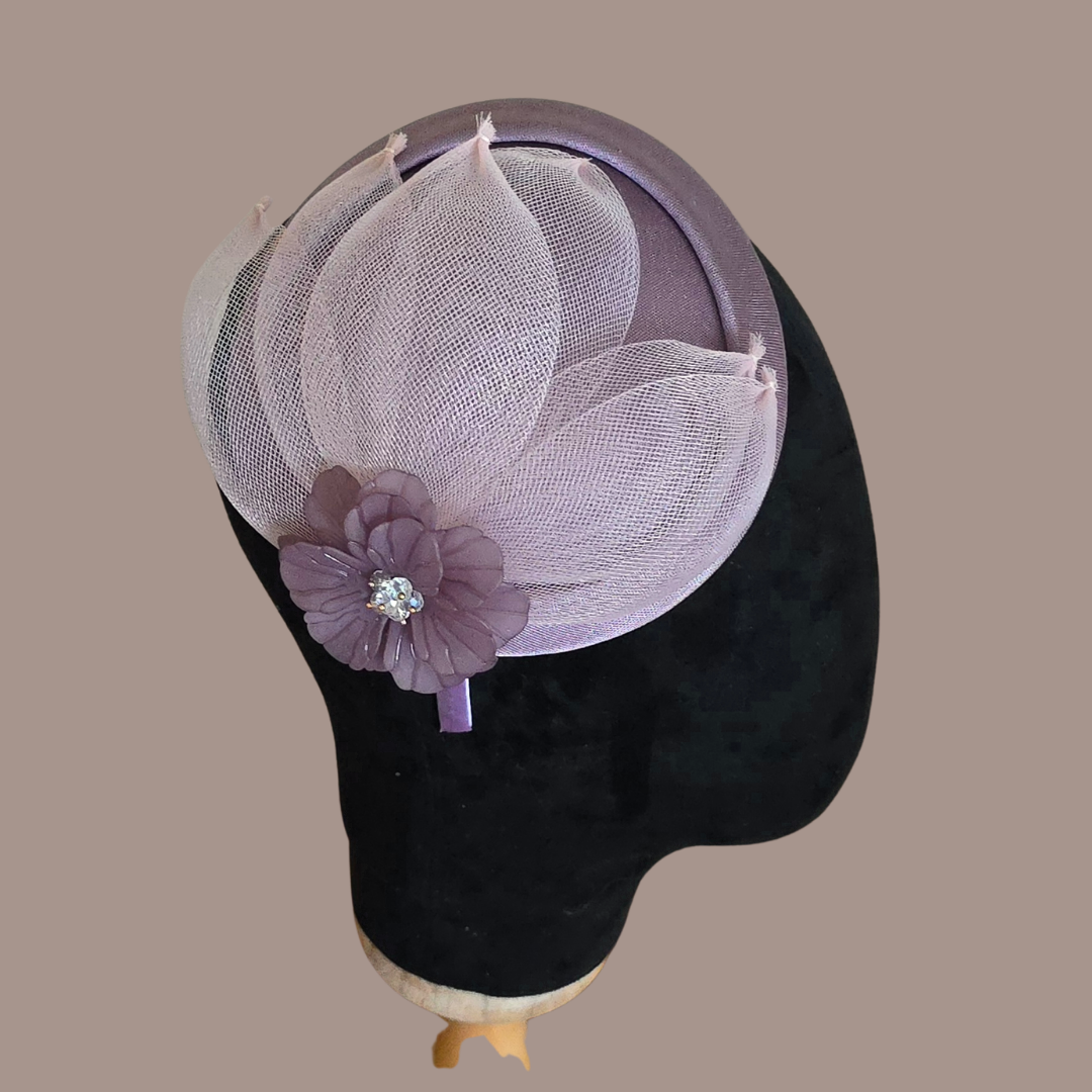 Hazel Lila Pudra Renk Saç Aksesuarı 20 cm