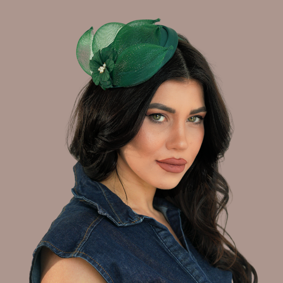 Hazel Yeşil Renk Saç Aksesuarı