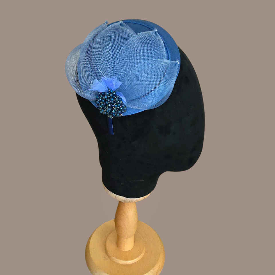 Hazel Denim Mavi Renk Saç Aksesuarı 20 cm