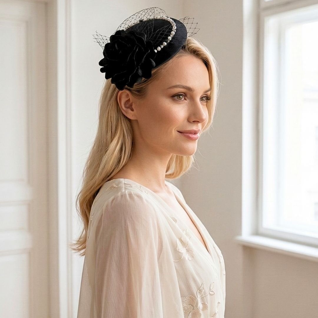 Hazel Siyah Renk Vualet 20 cm