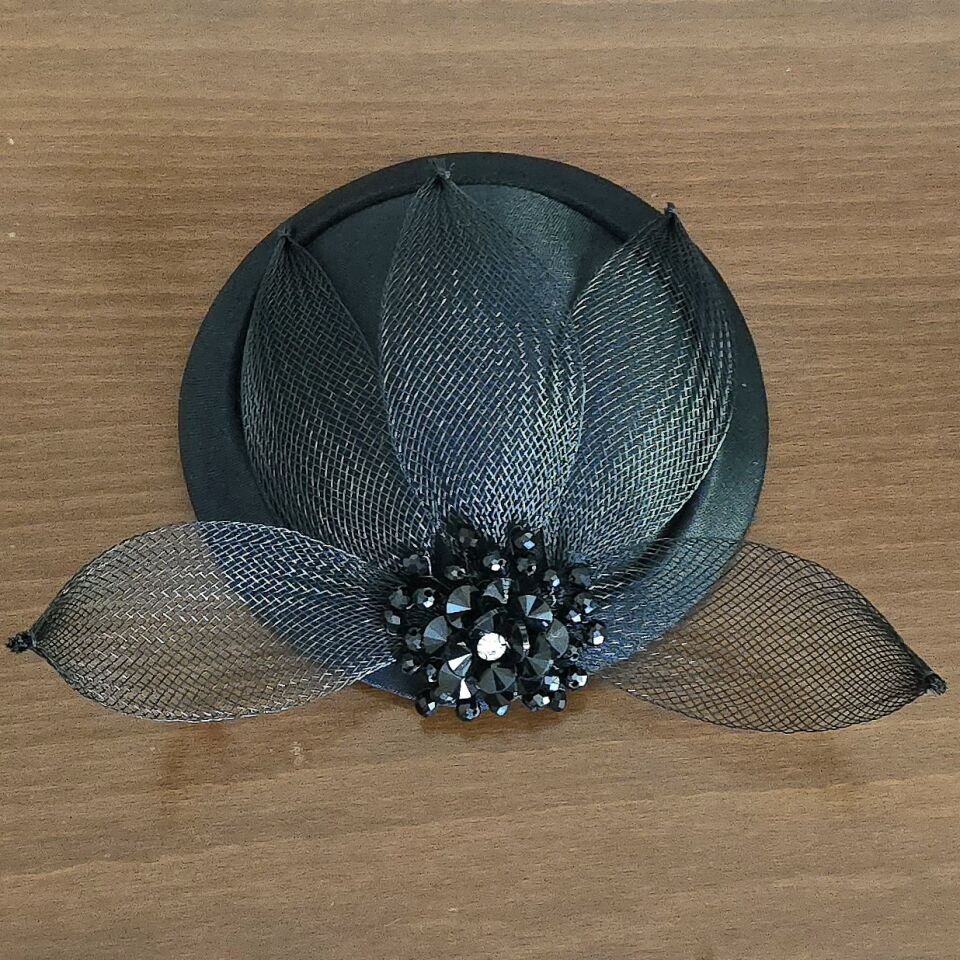 Hazel Siyah Renk Saç Aksesuarı 20 cm