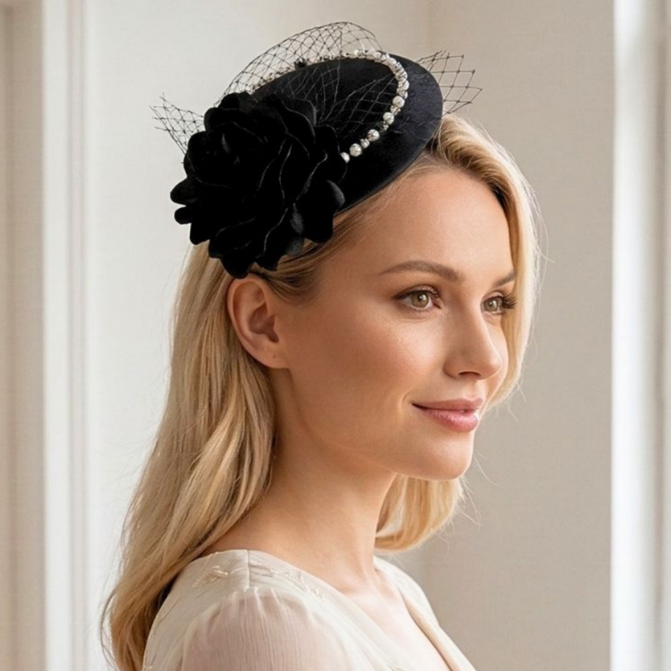 Hazel Siyah Renk Vualet 20 cm