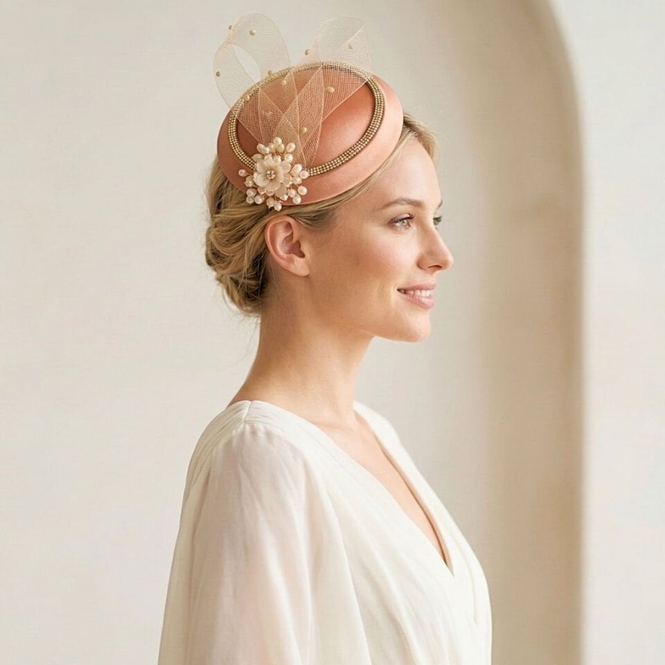 Hazel Rose Bakır Renk Vualet 20 cm