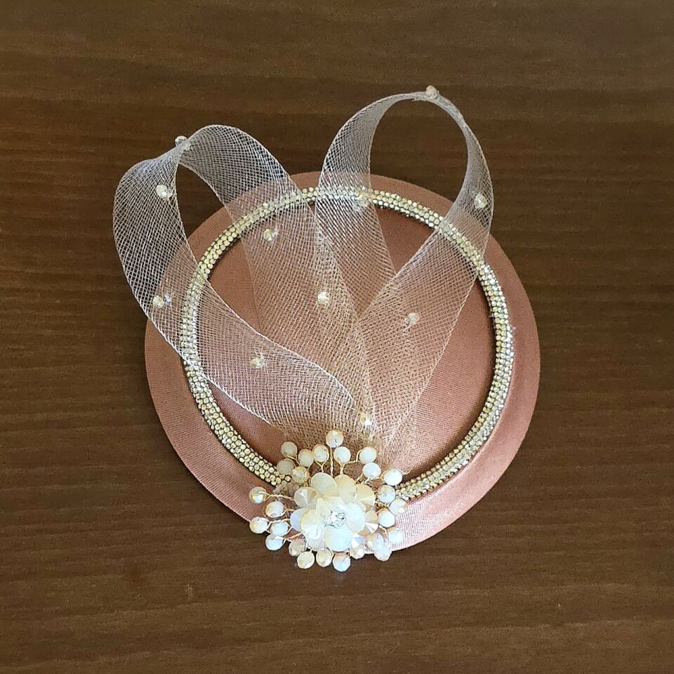 Hazel Rose Bakır Renk Saç Aksesuarı 20 cm