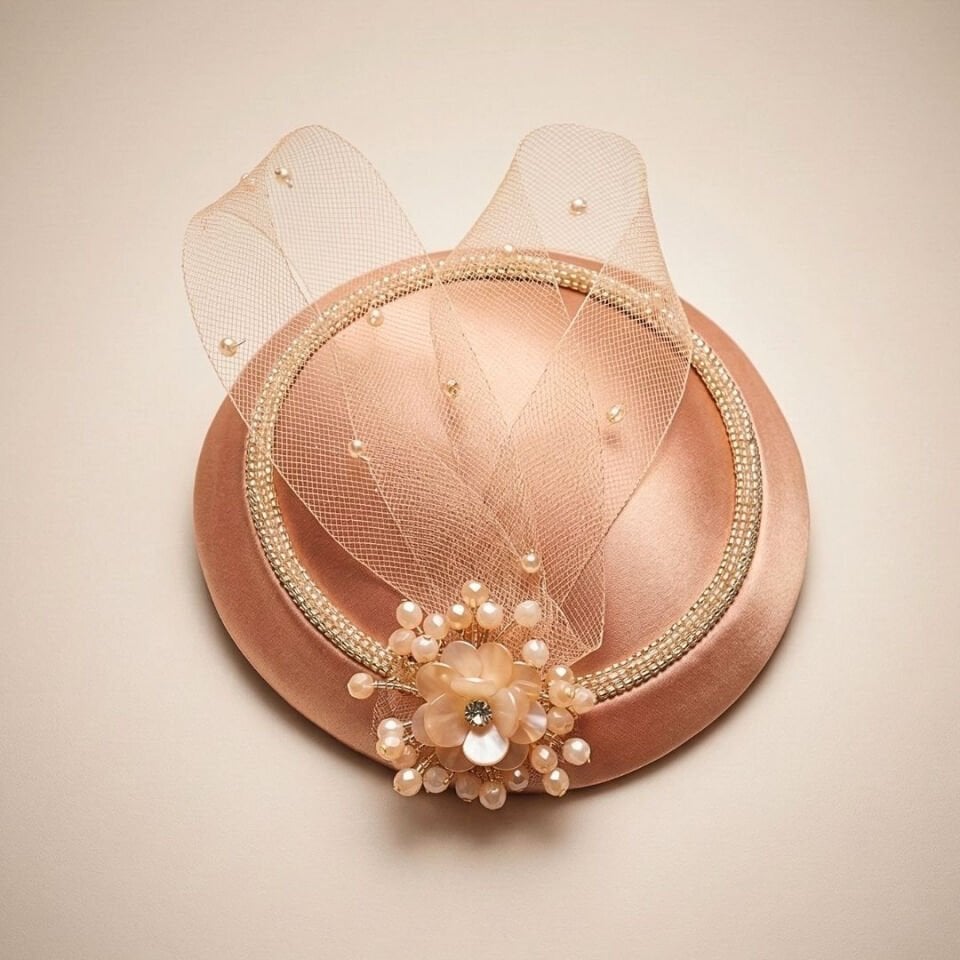 Hazel Rose Bakır Renk Vualet 20 cm