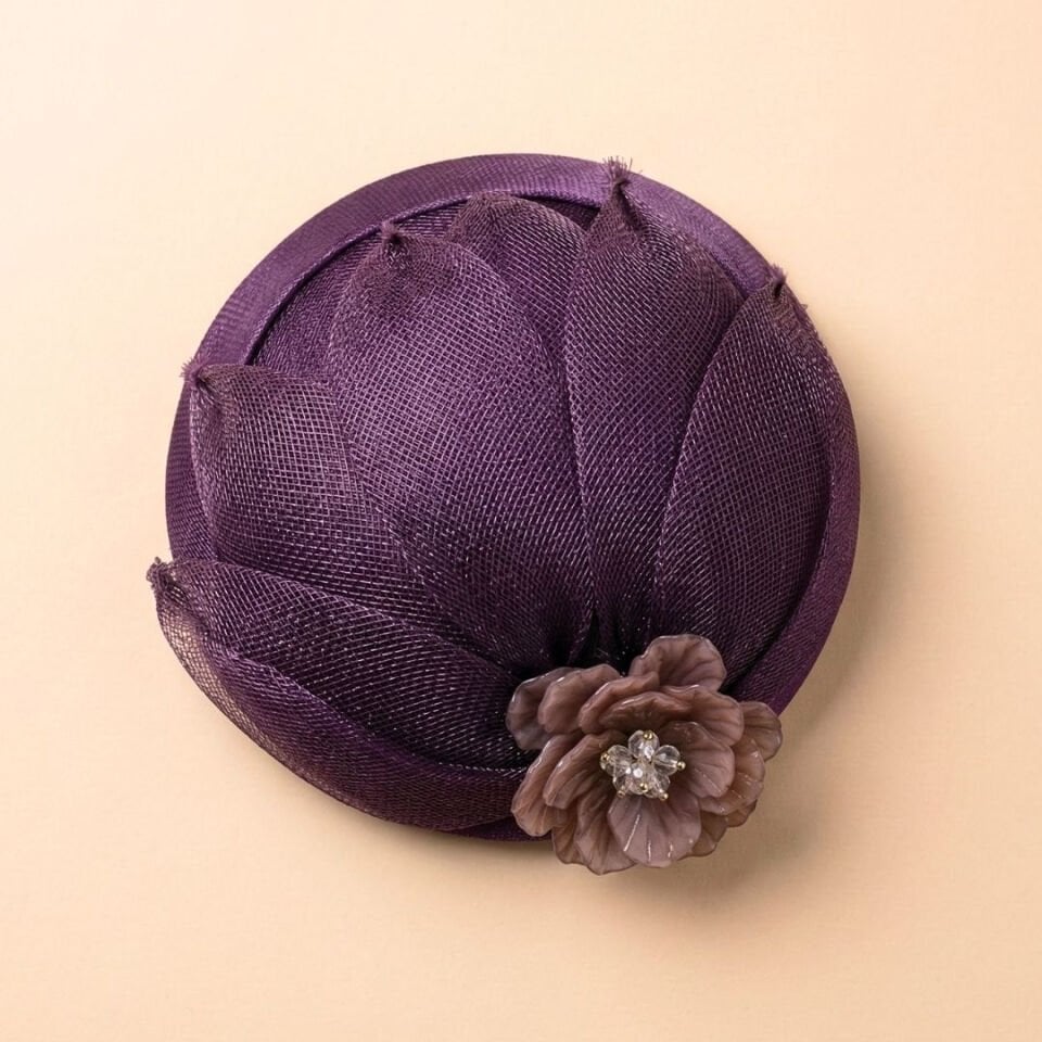 Hazel Mor Mürdüm Renk Vualet 20 cm