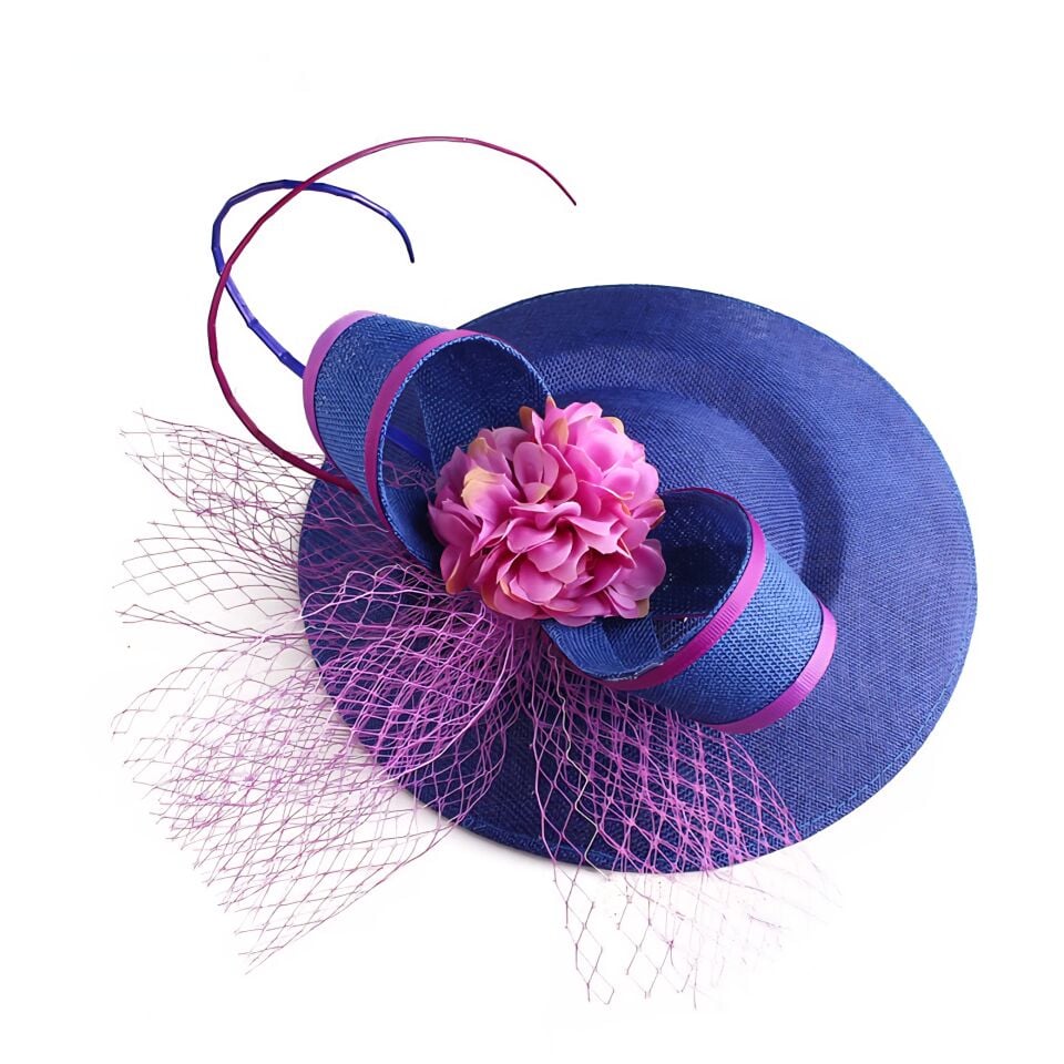 Stephane Saks Mavi Renk Vualet 25 cm Özel Şapka Kutulu