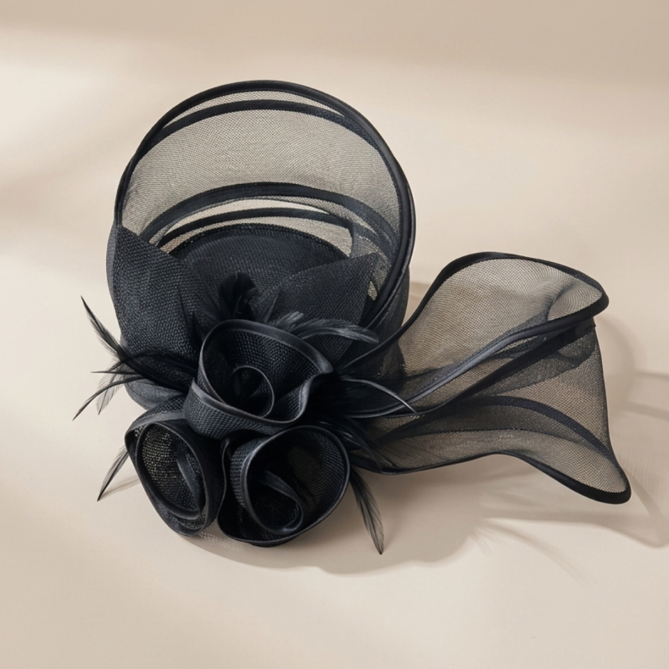 Diana Siyah Renk Vualet Kep 20 cm