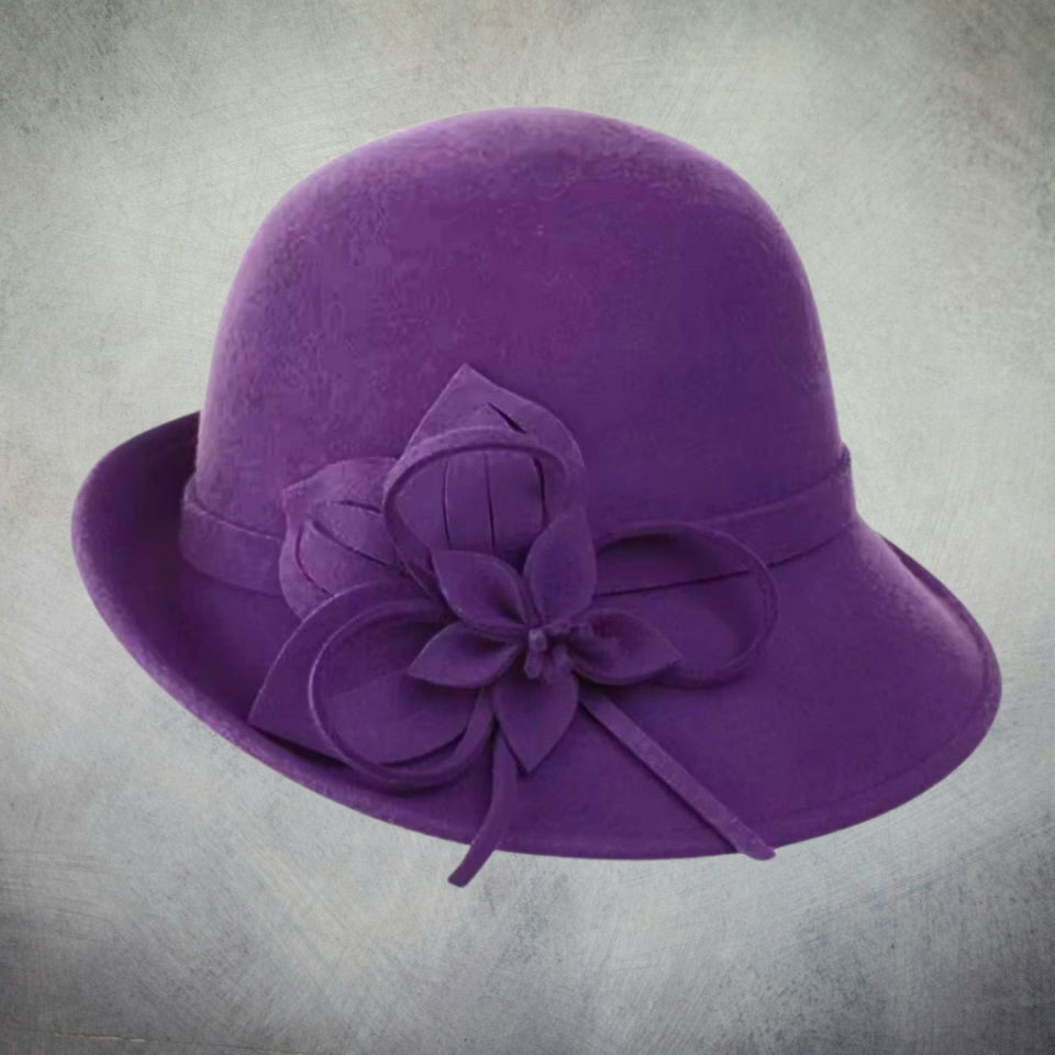 Victoria Lavanta Mor  Renk Şapka
