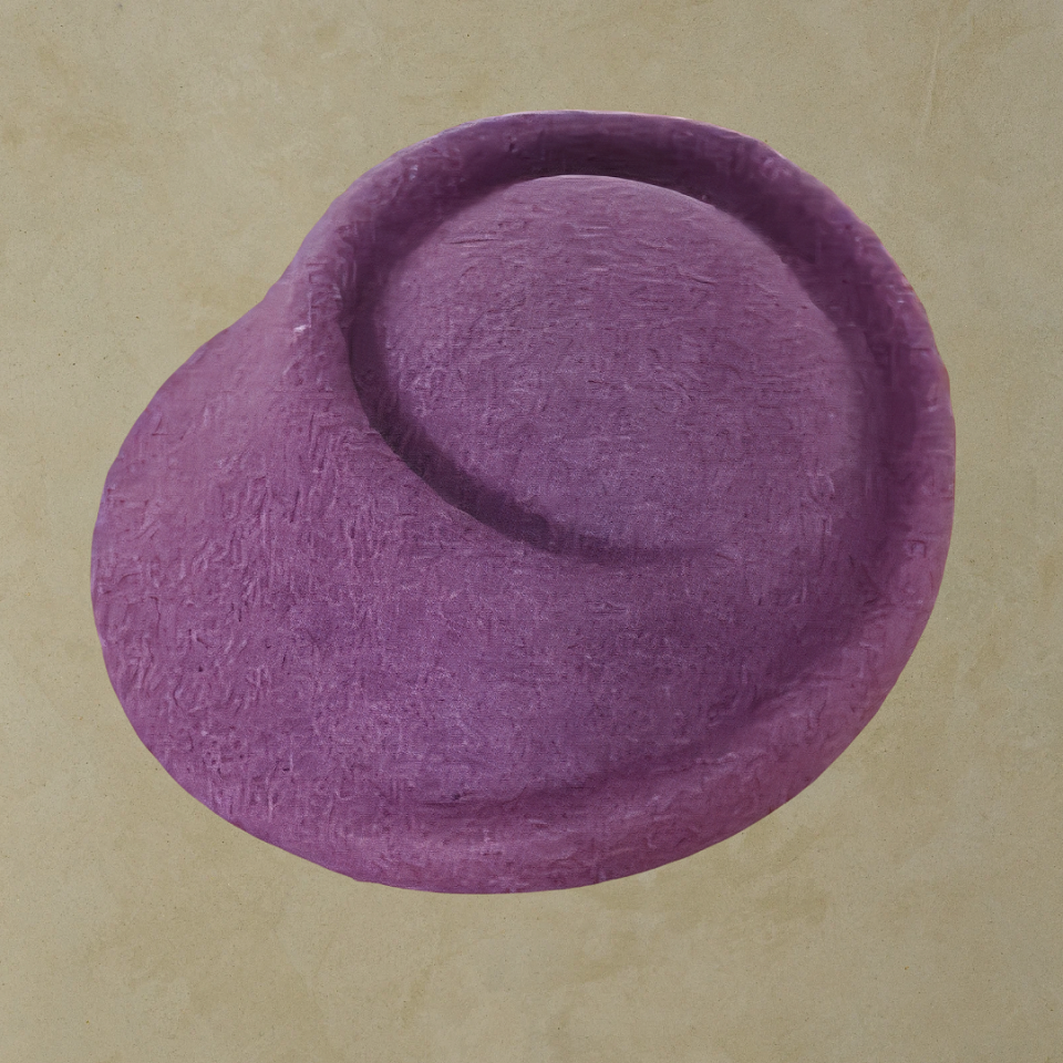 Astrid Mor Lavanta Renk Şapka 24 cm