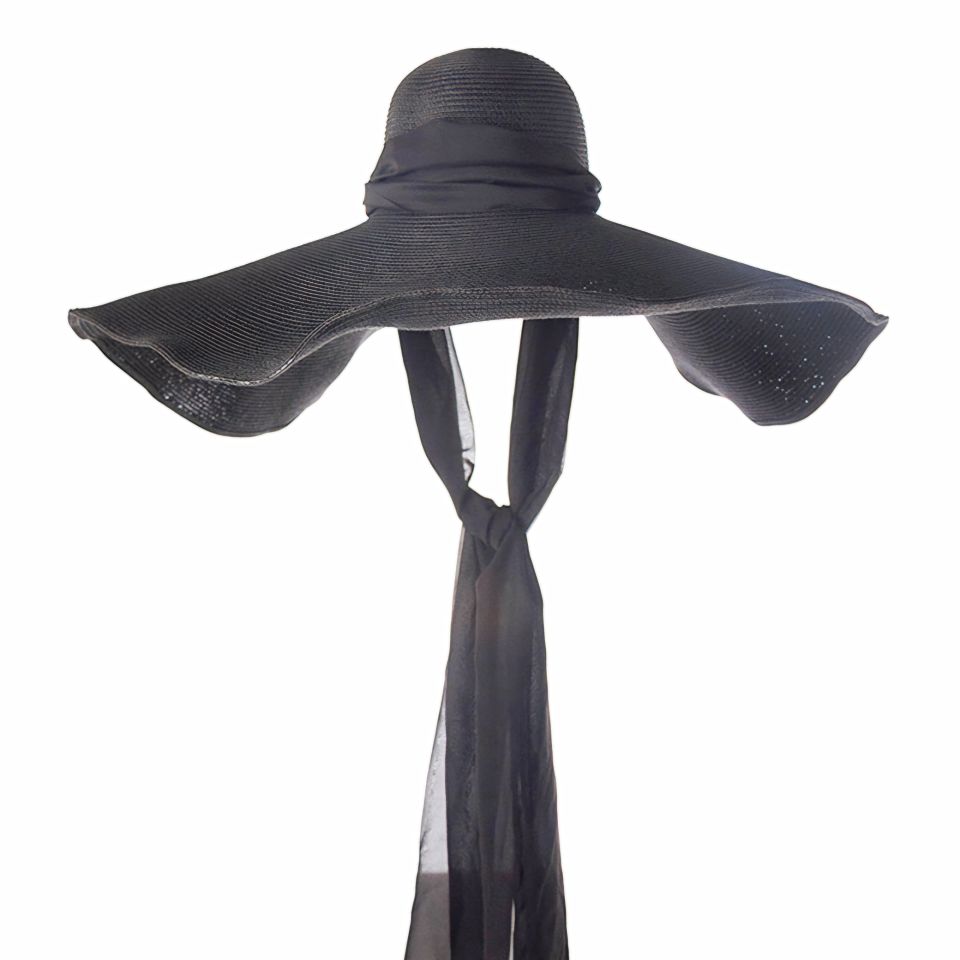 Stephane Siyah Renk Şapka 70 cm