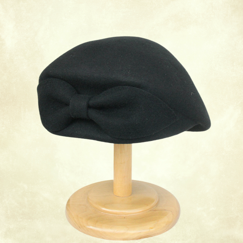 Nicole Siyah Renk Şapka