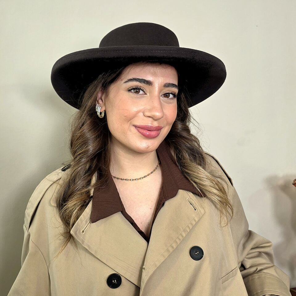 Valencia  Kahverengi Renk Şapka 38 cm