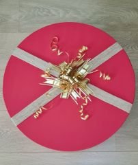 Anais Çağla Yeşil Renk Alternatifli Elegan Şapka 45 cm Özel Şapka Kutulu