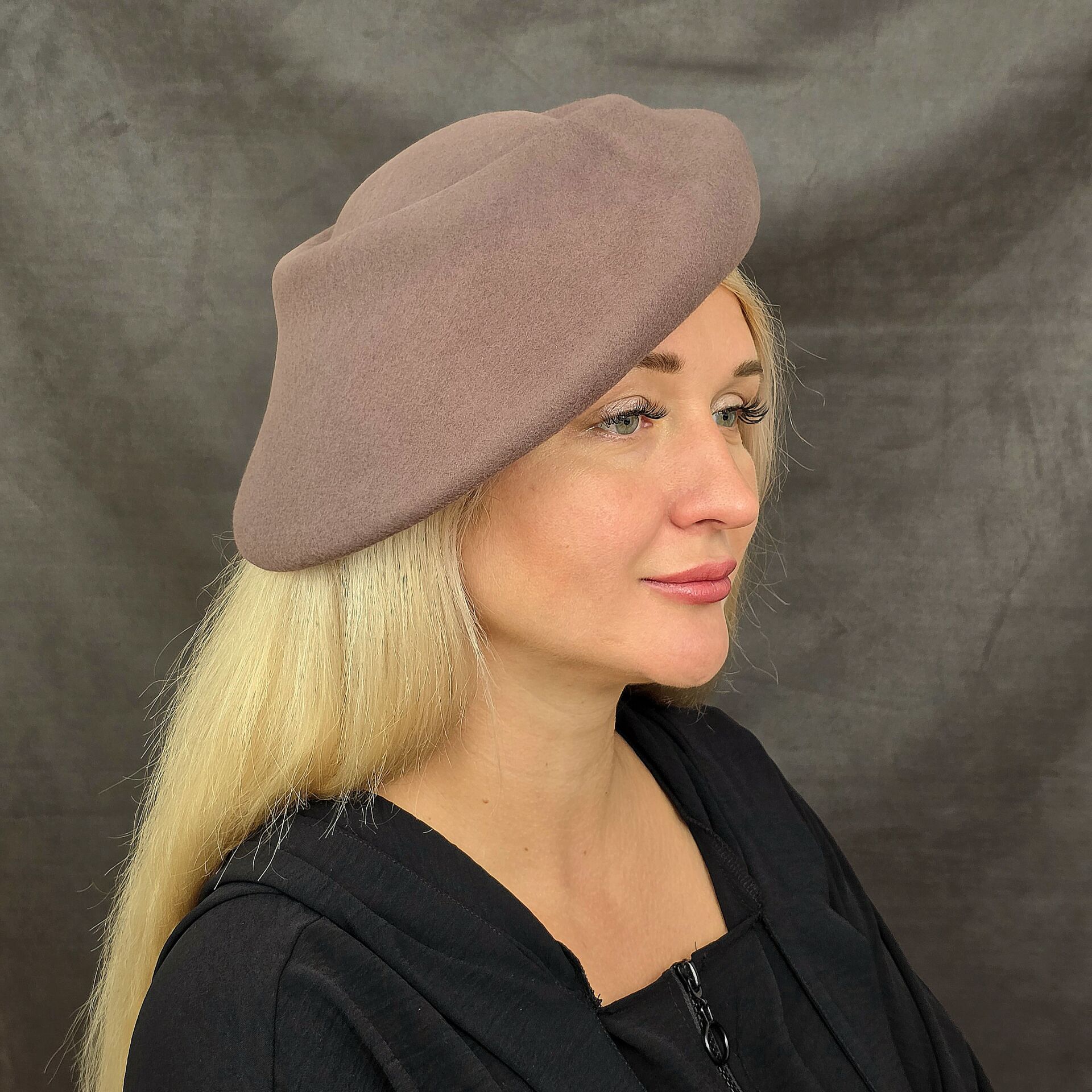 Astrid Mocha Sütlü  Kahverengi Renk Şapka 30 cm