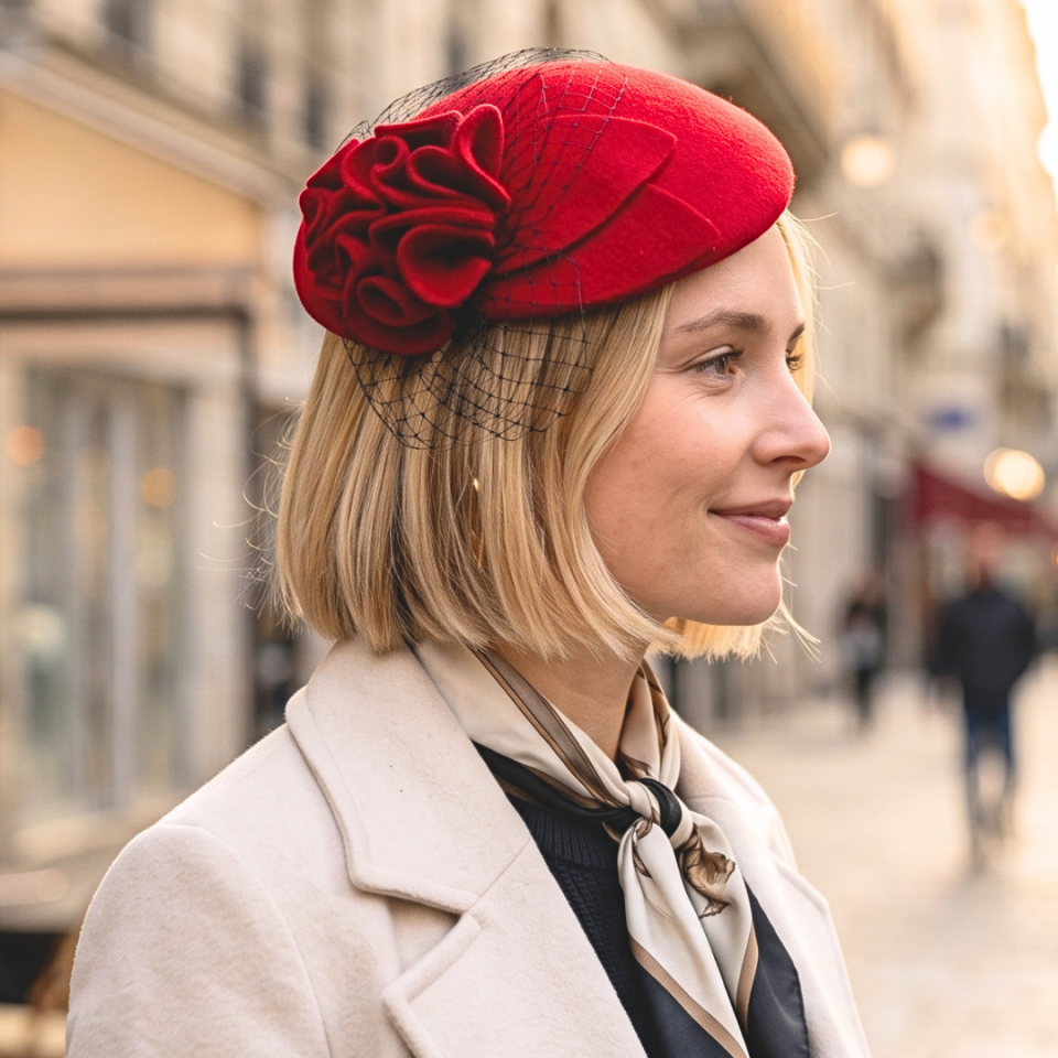 Rose Kırmızı Renk Vualet
