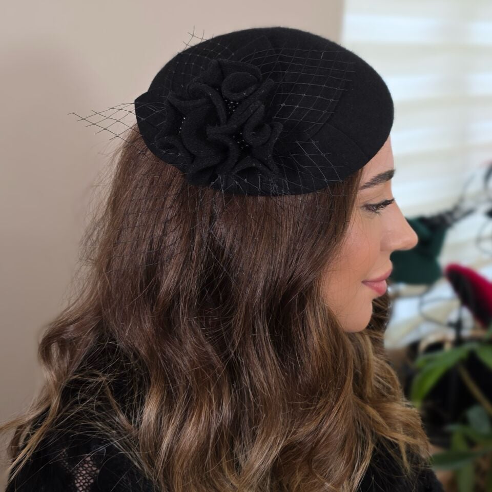 Rose Siyah Renk Vualet