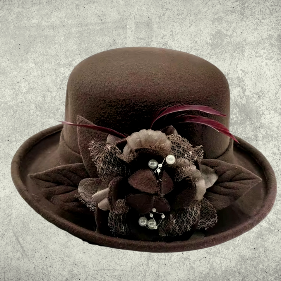 Carol Kahverengi Renk Şapka