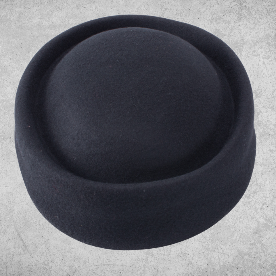 Diana Siyah Renk Vualet Şapka