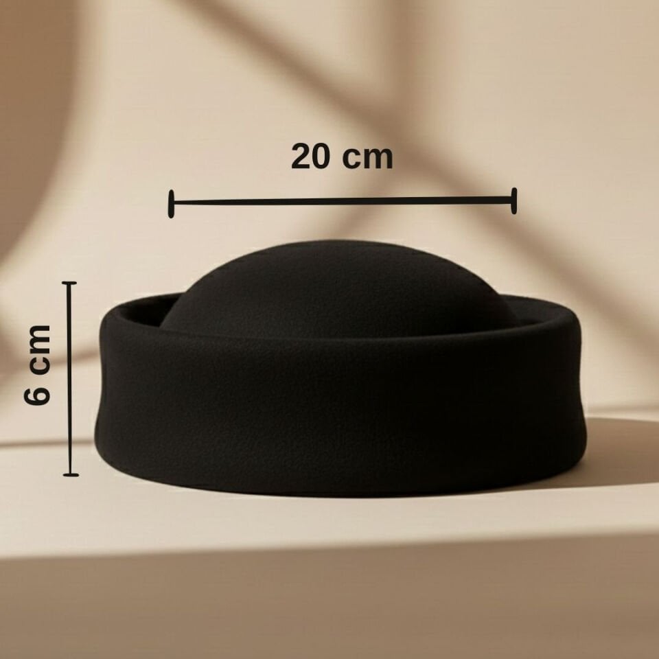 Diana Siyah Renk   Şapka