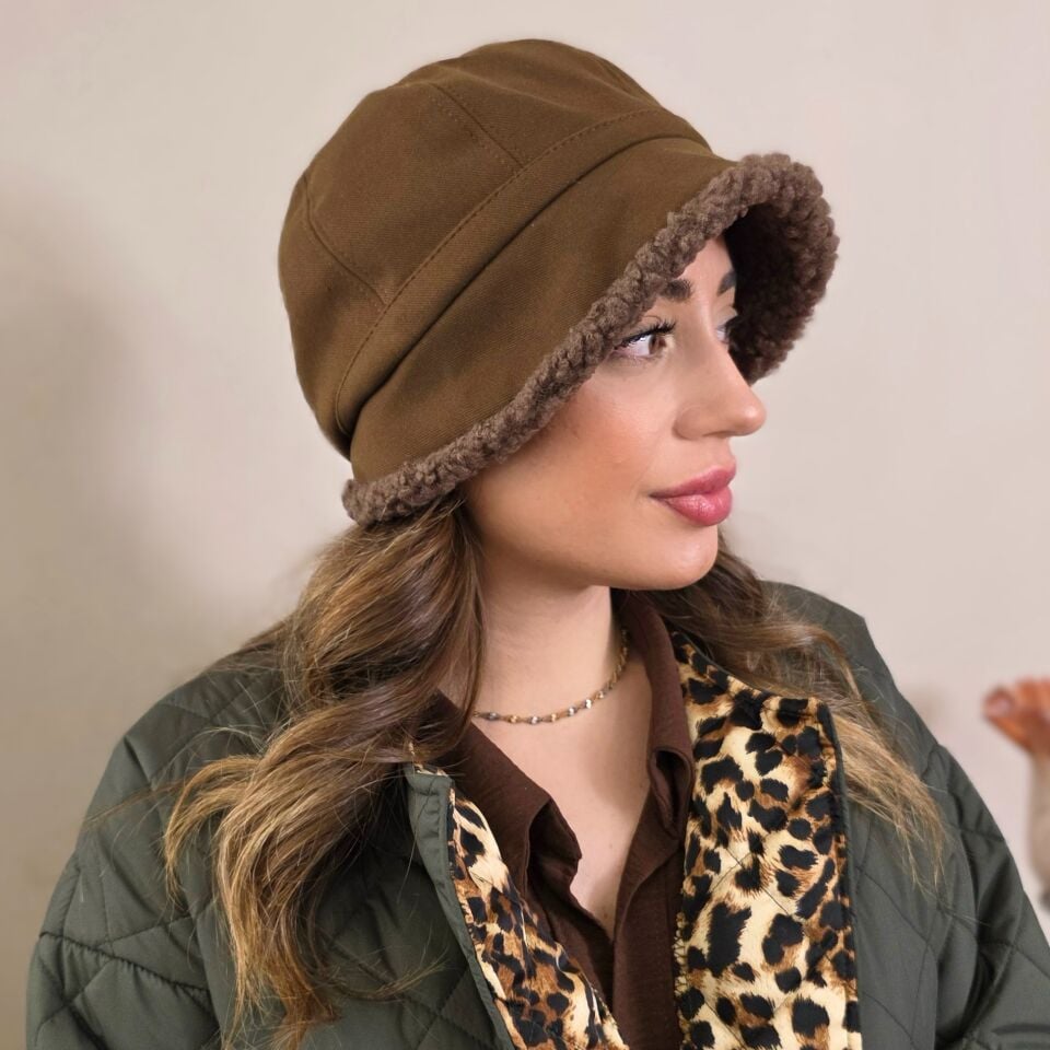 Vena Balon Model  Kahverengi Renk Şapka