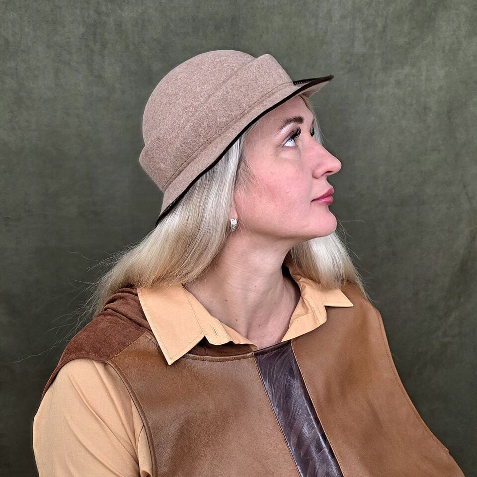 Camilla Capicino  Renk Biyeli Şapka