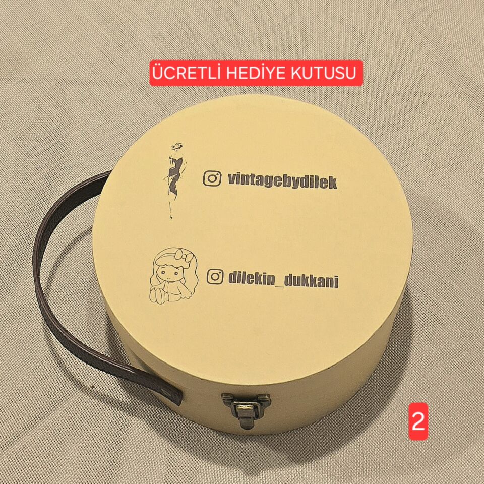 Angel Krem Renk Fiyonklu Vualet Şapka