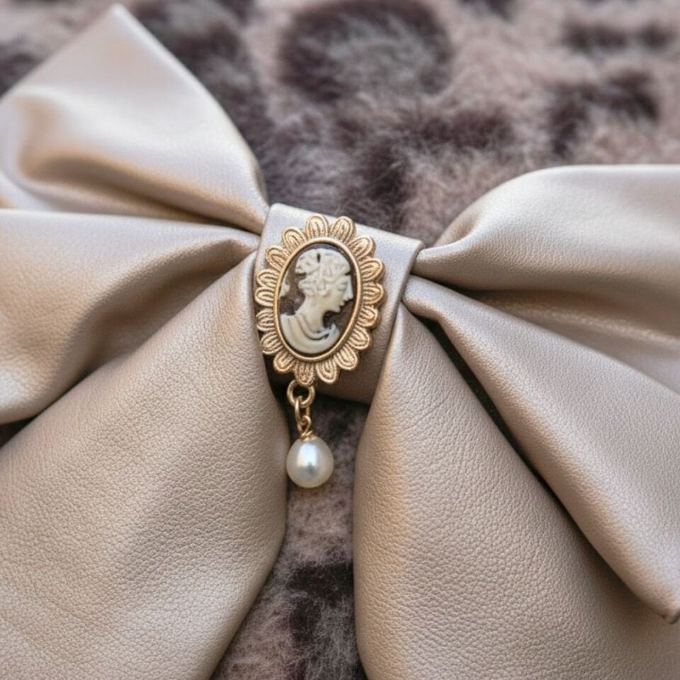 Amata Kahverengi Bej Leopar Desen Ressam Bere Yetişkin Boy M Beden