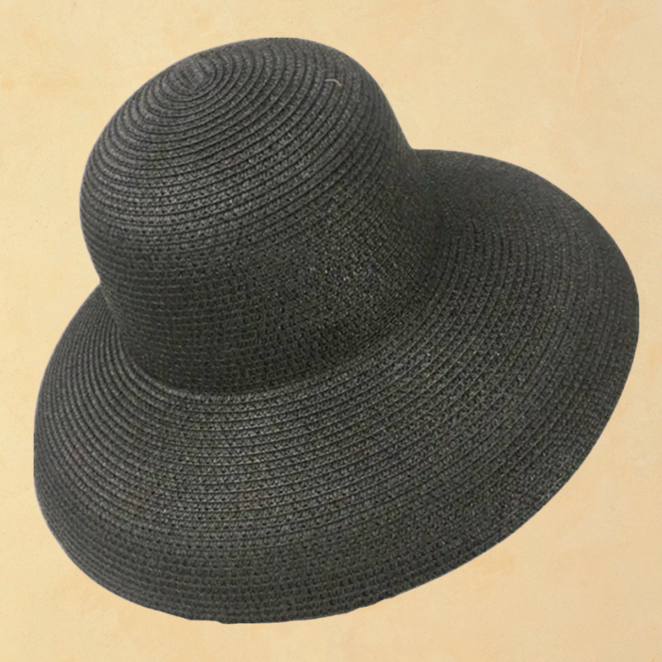 Hepburn Siyah Renk Şapka 38 cm