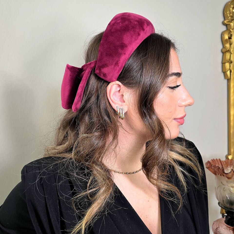 Sarah Bordo Renk Vualet