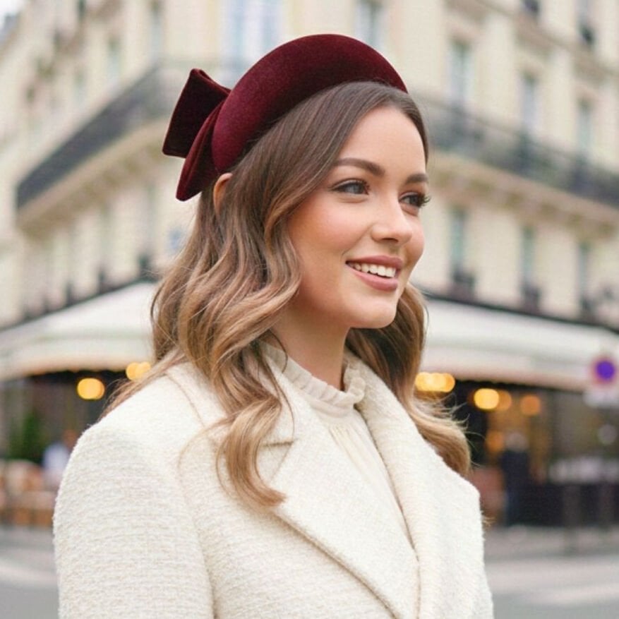 Sarah Bordo Renk Vualet