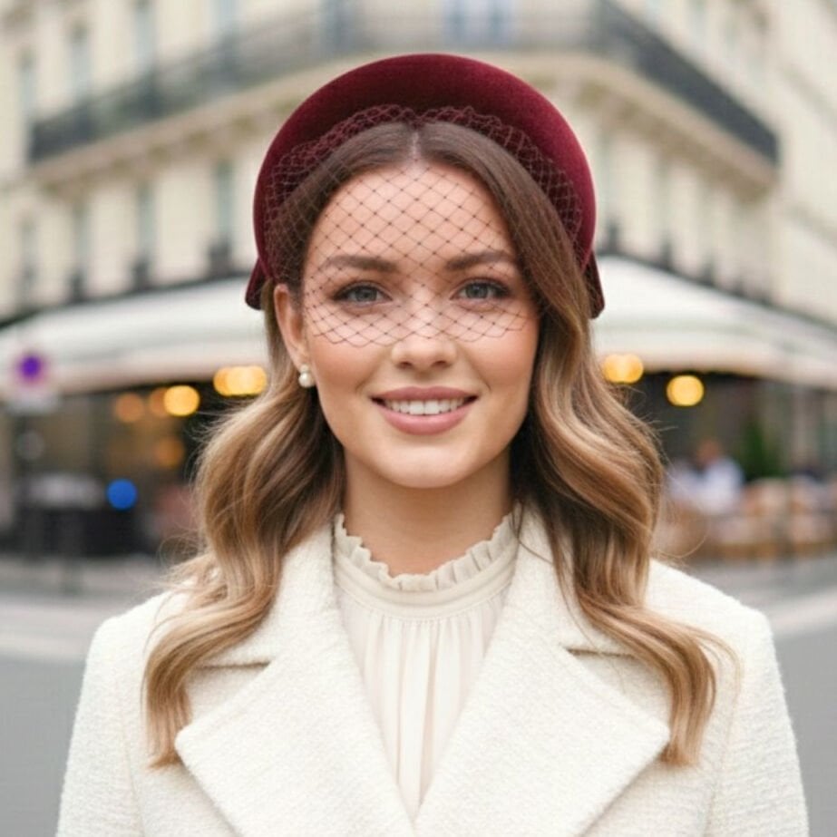 Sarah Bordo Renk Vualet