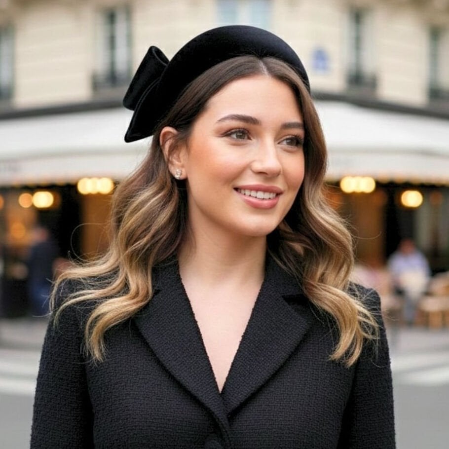 Sarah Siyah Renk Vualet