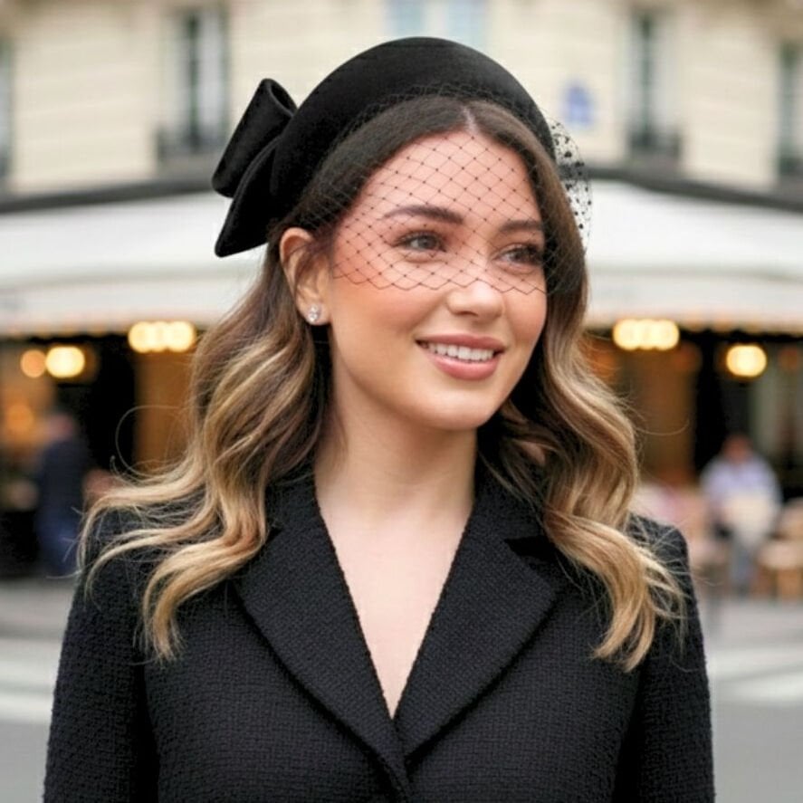 Sarah Siyah Renk Vualet