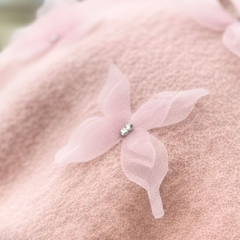 Amata Pembe Renk Ressam Bere Yetişkin Boy M Beden