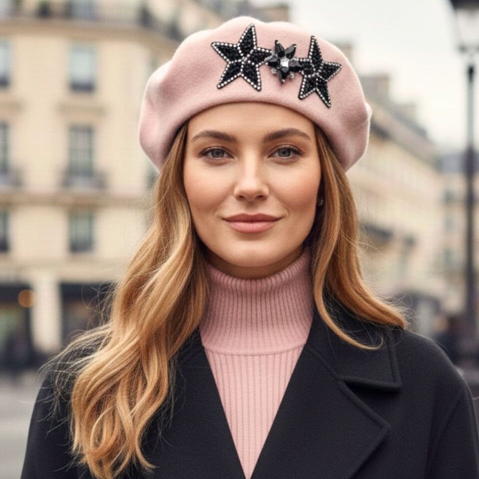 Amata Pudra Pembe Renk Ressam Bere Yetişkin Boy M Beden