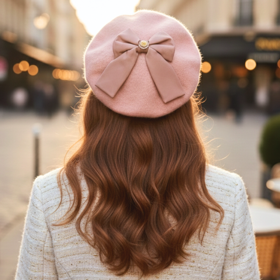 Amata Pudra Pembe Renk Ressam Bere Yetişkin Boy M Beden