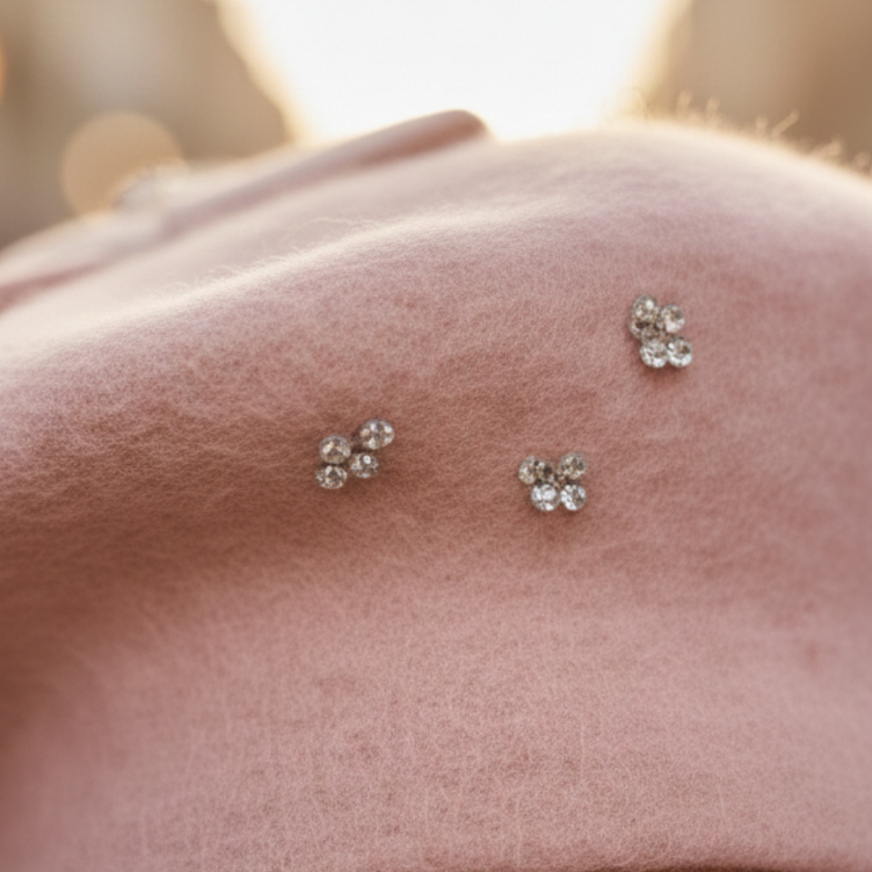 Amata Pudra Pembe Renk Ressam Bere Yetişkin Boy M Beden