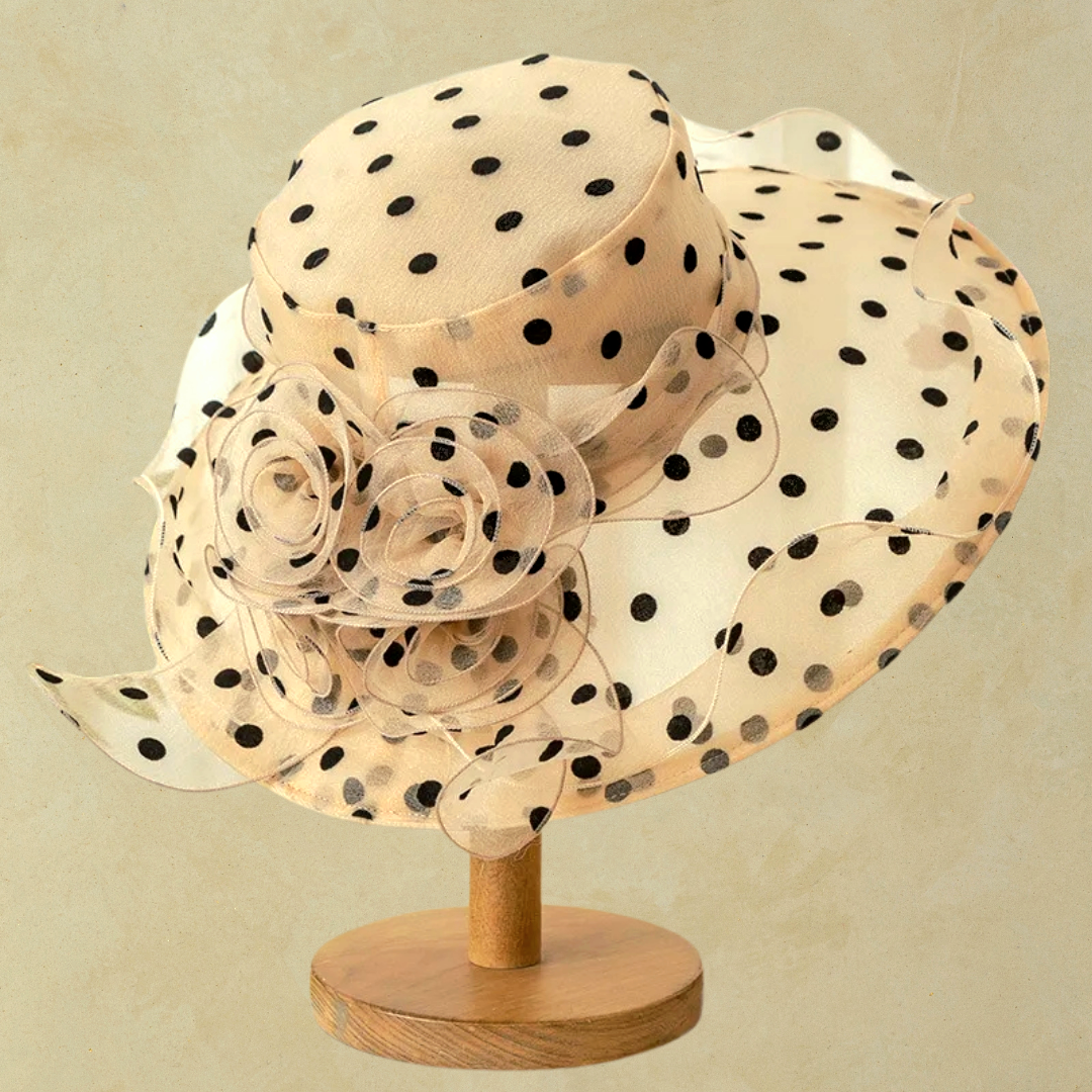 Agatha Camel Siyah Renk  Şapka 42 cm