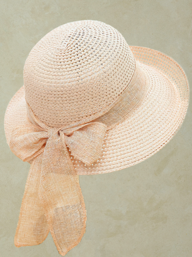 Bonni Pudra Pembe Şapka 35 cm